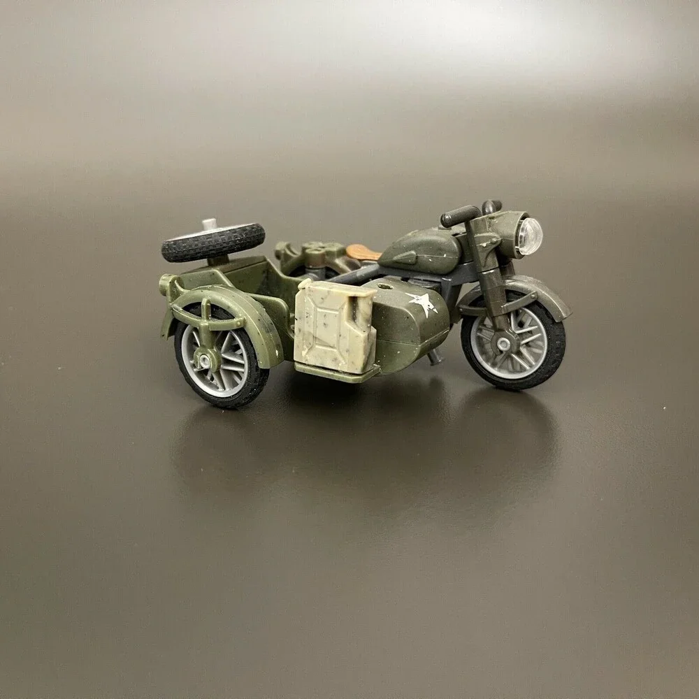 Mega Bloks AM76585 Two Seater Motorcycle‎ Replacement Add-on Piece Part Green